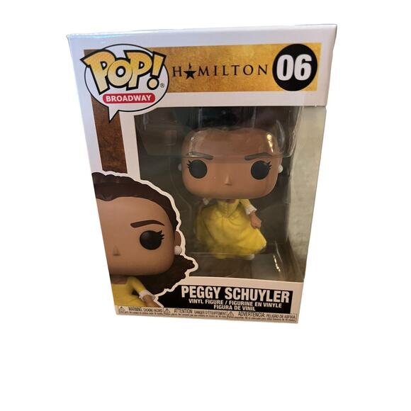Funko POP Broadway Hamilton Peggy‎ Schuyler #06 w/ protector - Picture 1 of 6